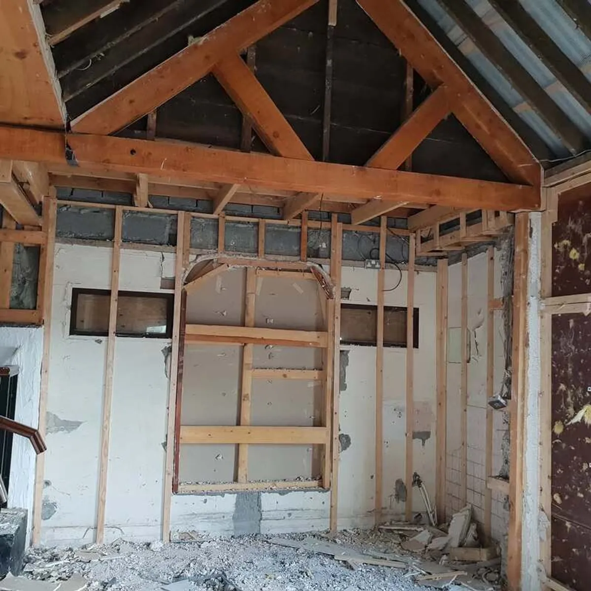 Reclaimed Pub Ceiling Beams - Image 3
