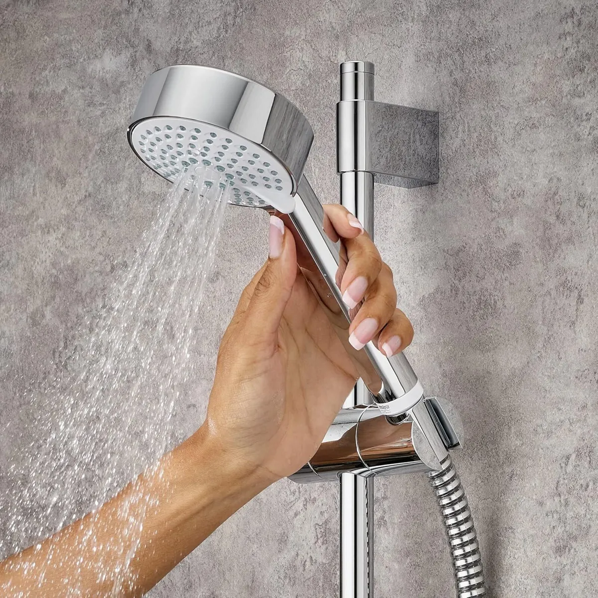 Showers Beat Fittings Kit with Shower Head 1.25m - Image 2
