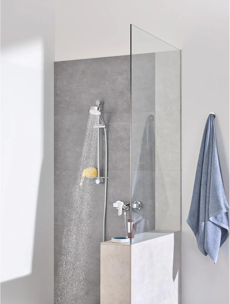 Bauedge Single Lever Shower Mixer Valve Only - Image 3