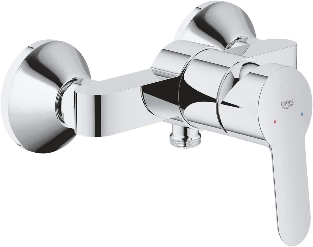 Bauedge Single Lever Shower Mixer Valve Only - Image 1