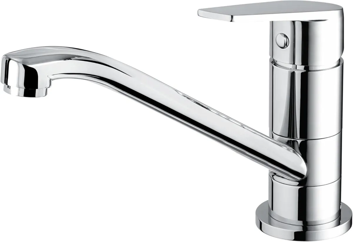 Cinnamon Low Spout Kitchen Tap Chrome Cnn Efsnk - Image 1