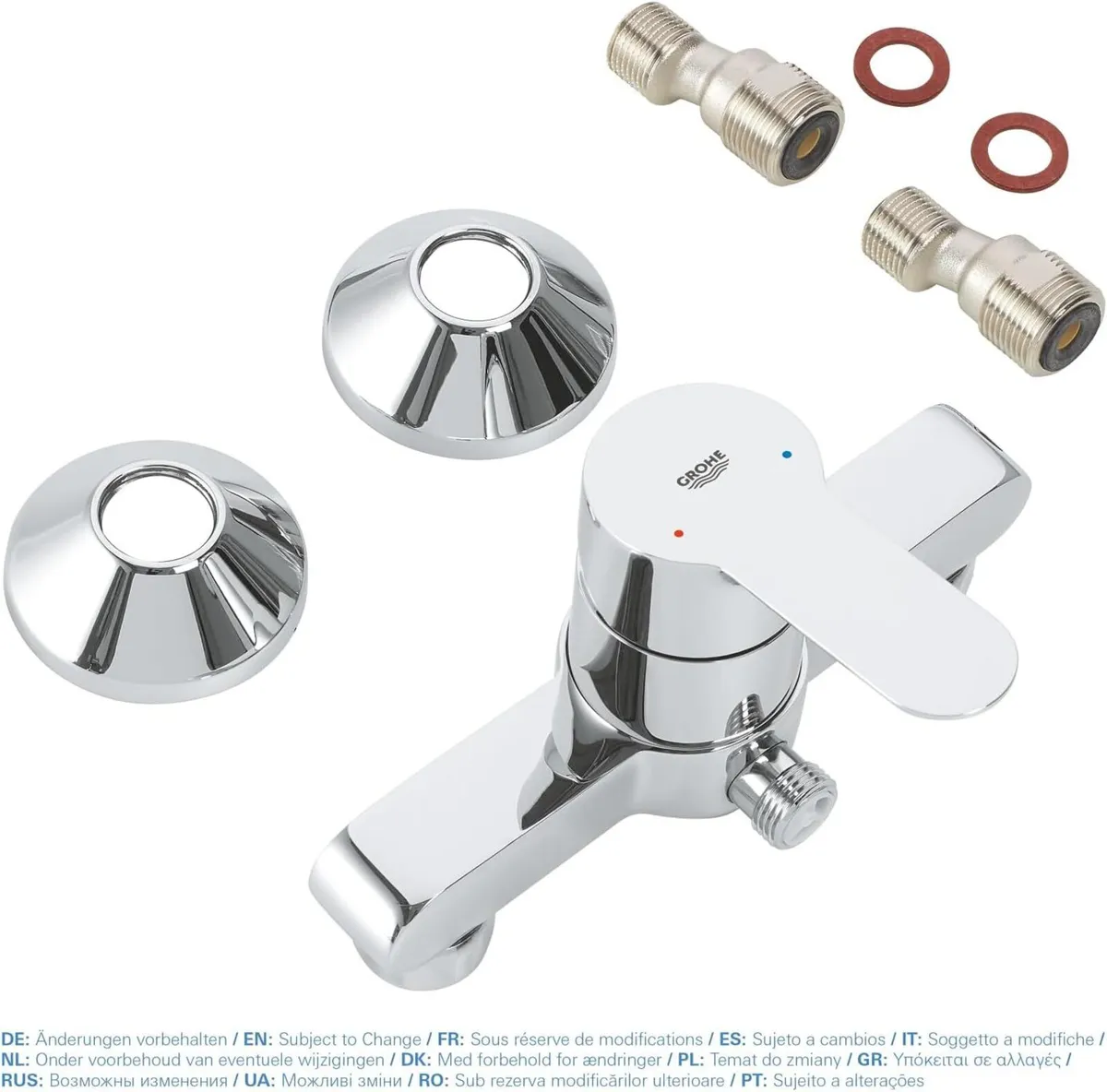 Bauedge Single Lever Shower Mixer Valve Only - Image 4