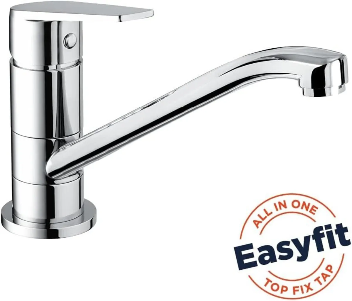 Cinnamon Low Spout Kitchen Tap Chrome Cnn Efsnk - Image 2
