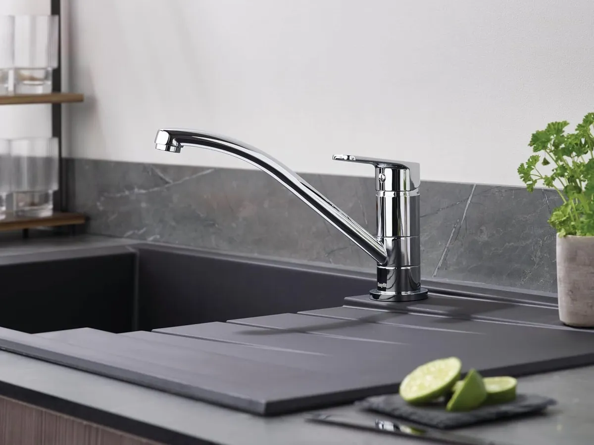 Cinnamon Low Spout Kitchen Tap Chrome Cnn Efsnk - Image 3