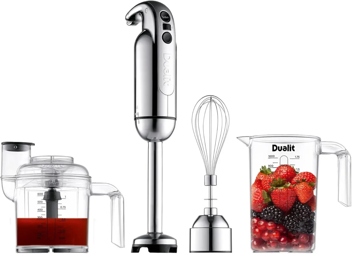 Hand Blender Set Handheld Stick with Chopping Bowl - Image 1