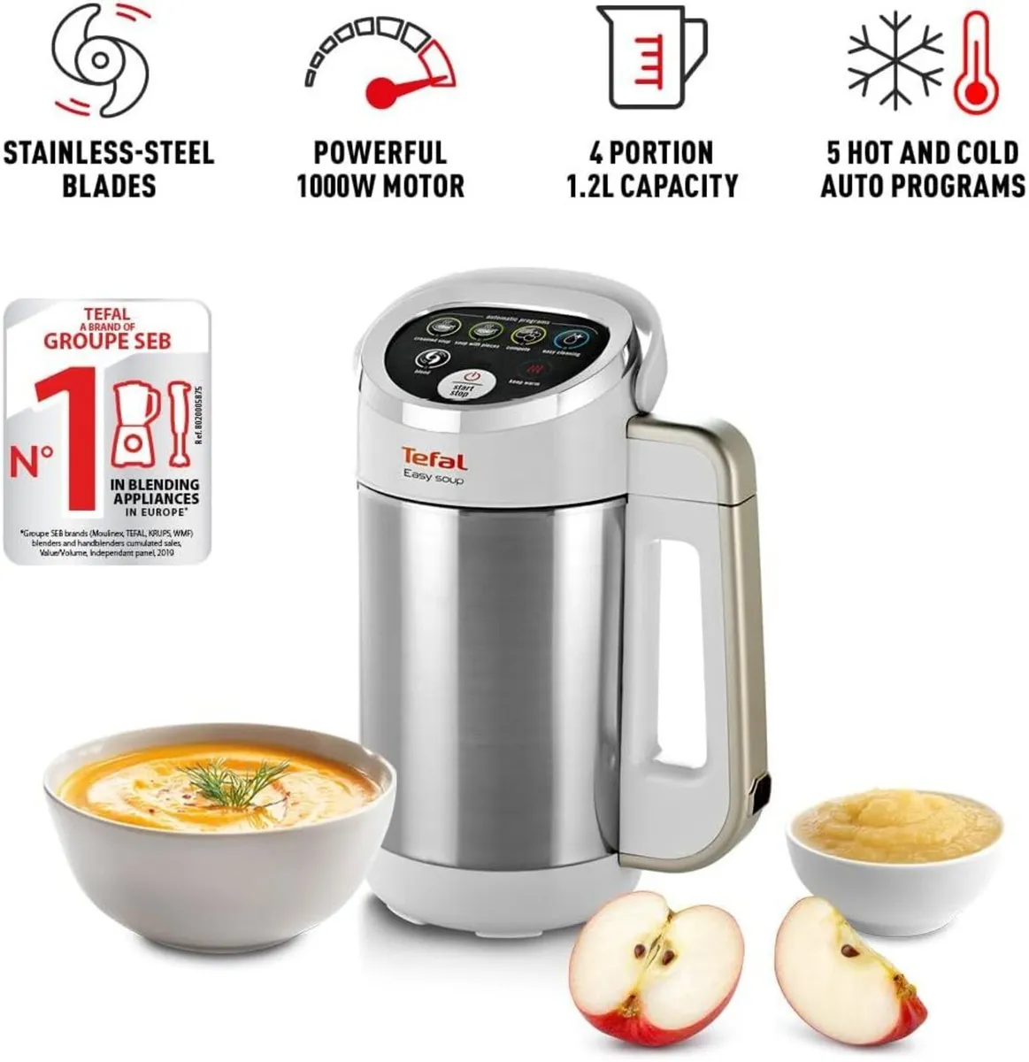 Easy Soup and Smoothie Maker 1.2L Jug - Image 2