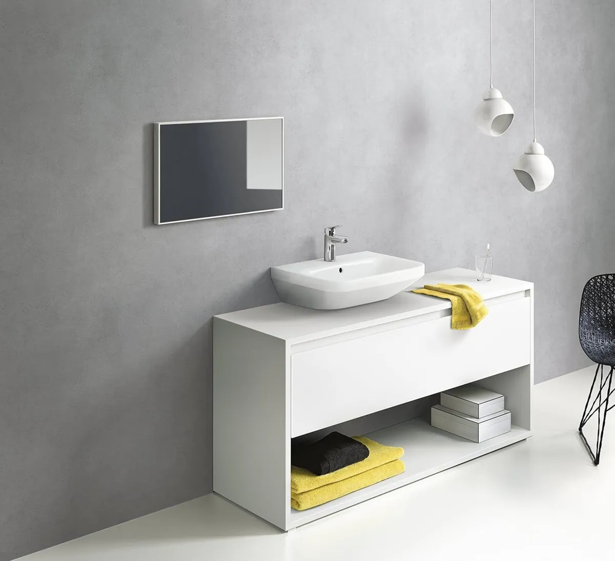Logis Bathroom Tap with Push-Open Waste Set Sink - Image 2