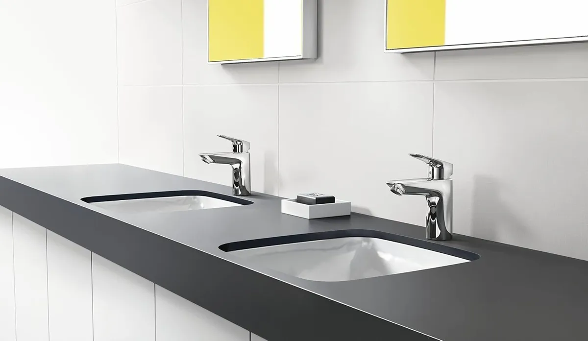Logis Bathroom Tap with Push-Open Waste Set Sink - Image 3