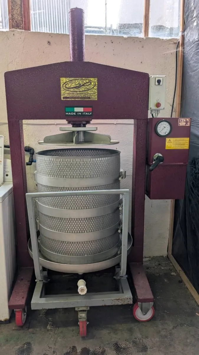Wine apple 3 phase hydraulic press - Image 1