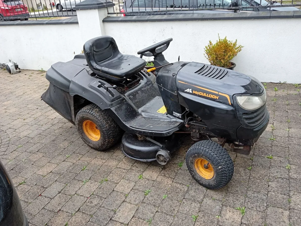 McCulloch ride on lawnmower