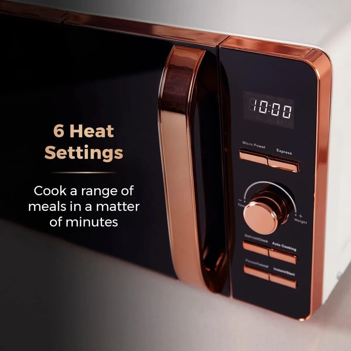 T24020 Manual Microwave with 30-Minute Timer and 6 - Image 4