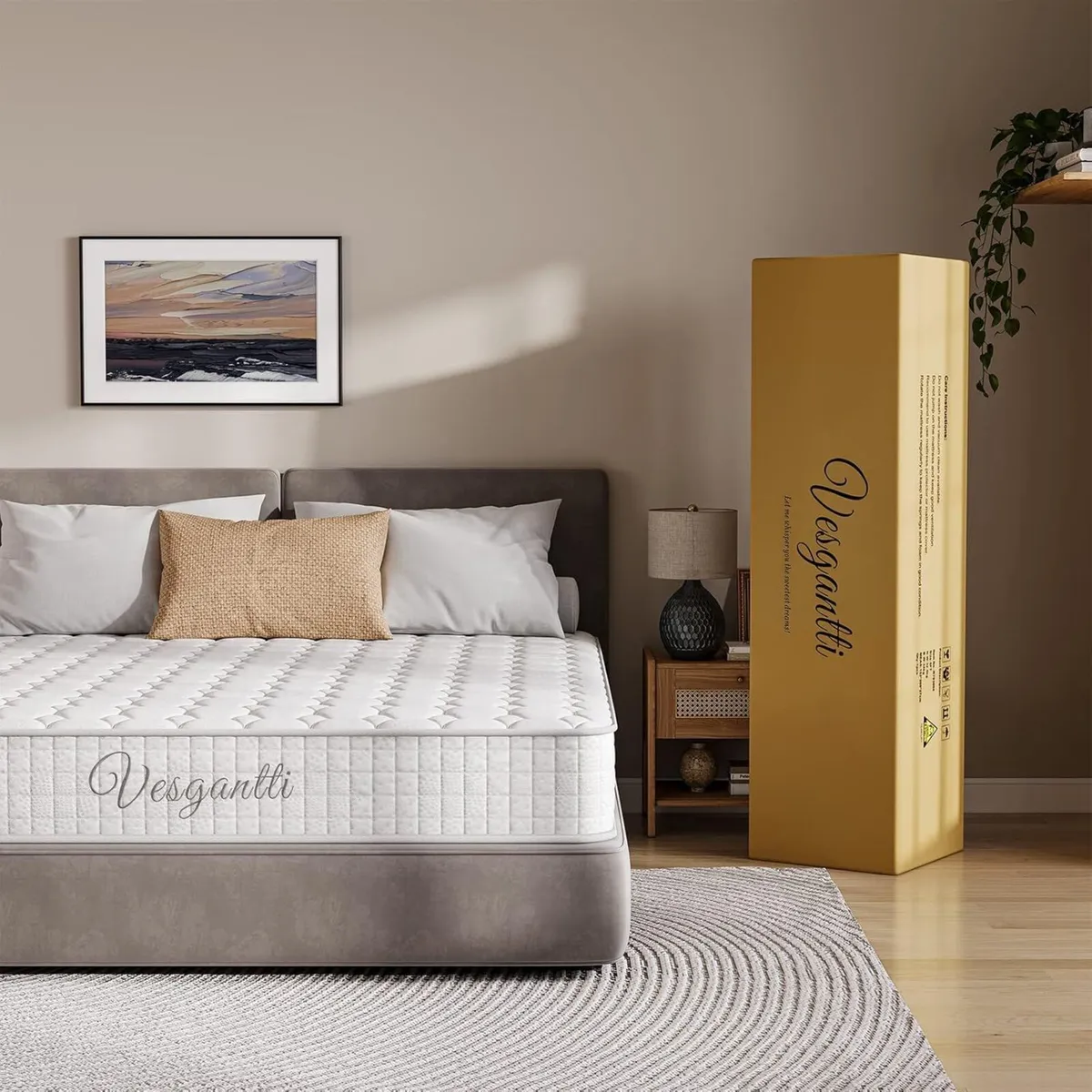 Mattresses Hybrid Mattress 135x190x25CM Medium - Image 2