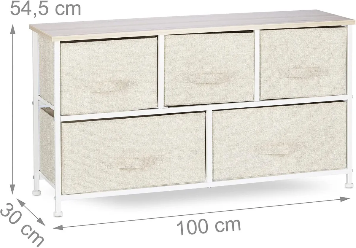 Shelving System Chest of Drawers Standing Shelf - Image 3