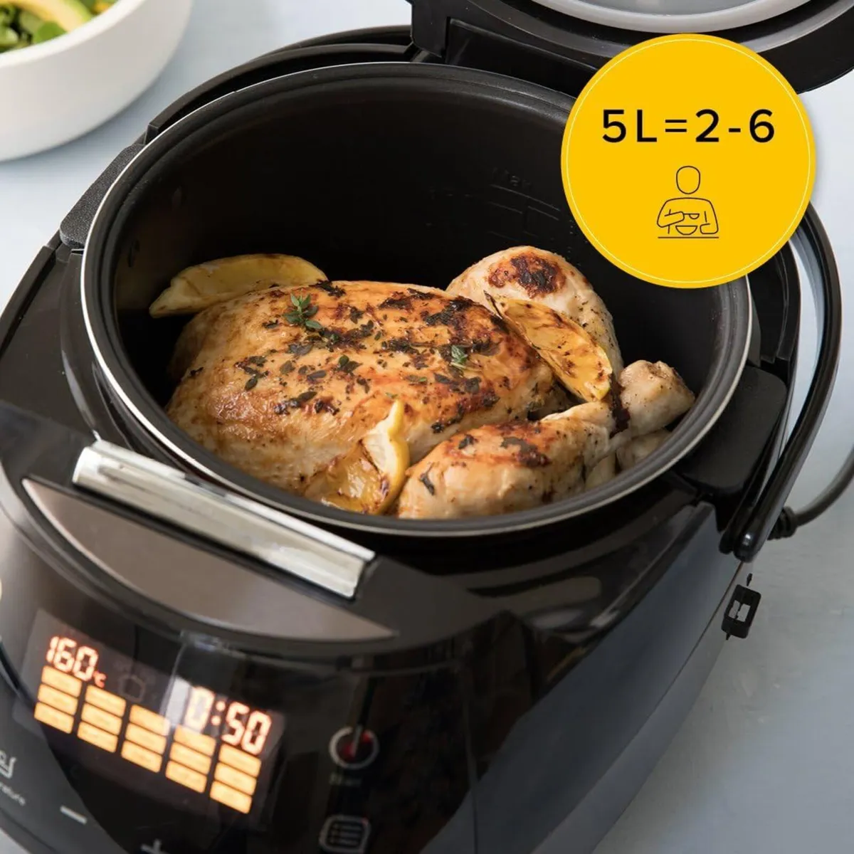 14-In-1 Multi Cooker Stew Roast Slow Steam Bake - Image 4