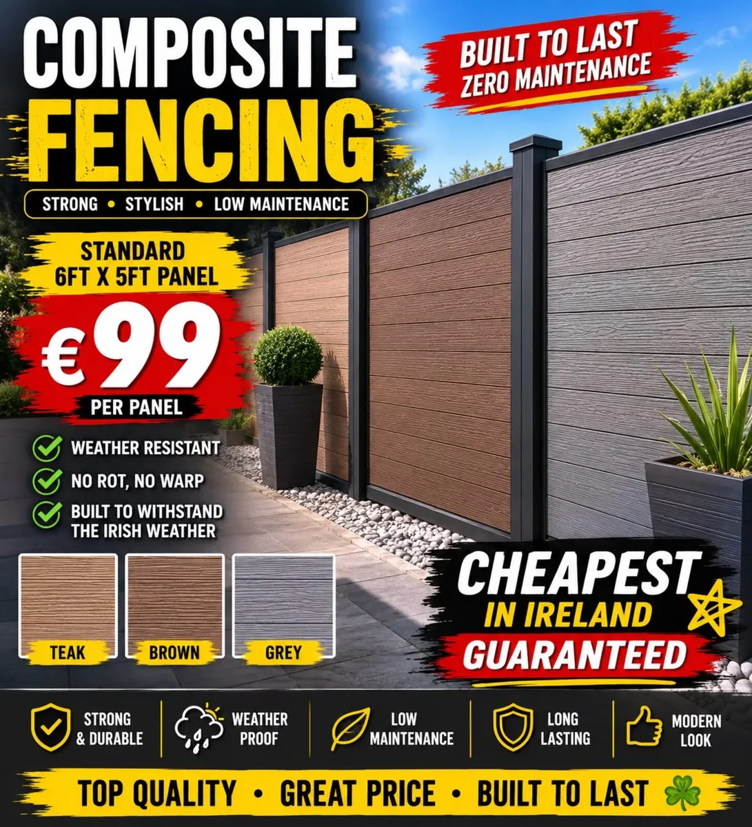 Top quality Composite fencing - Image 1