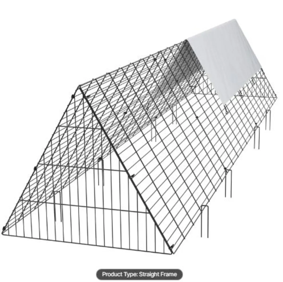 Chicken Tunnels, 118.1 x 28 x 24.2 inch (LxWxH) - Image 3