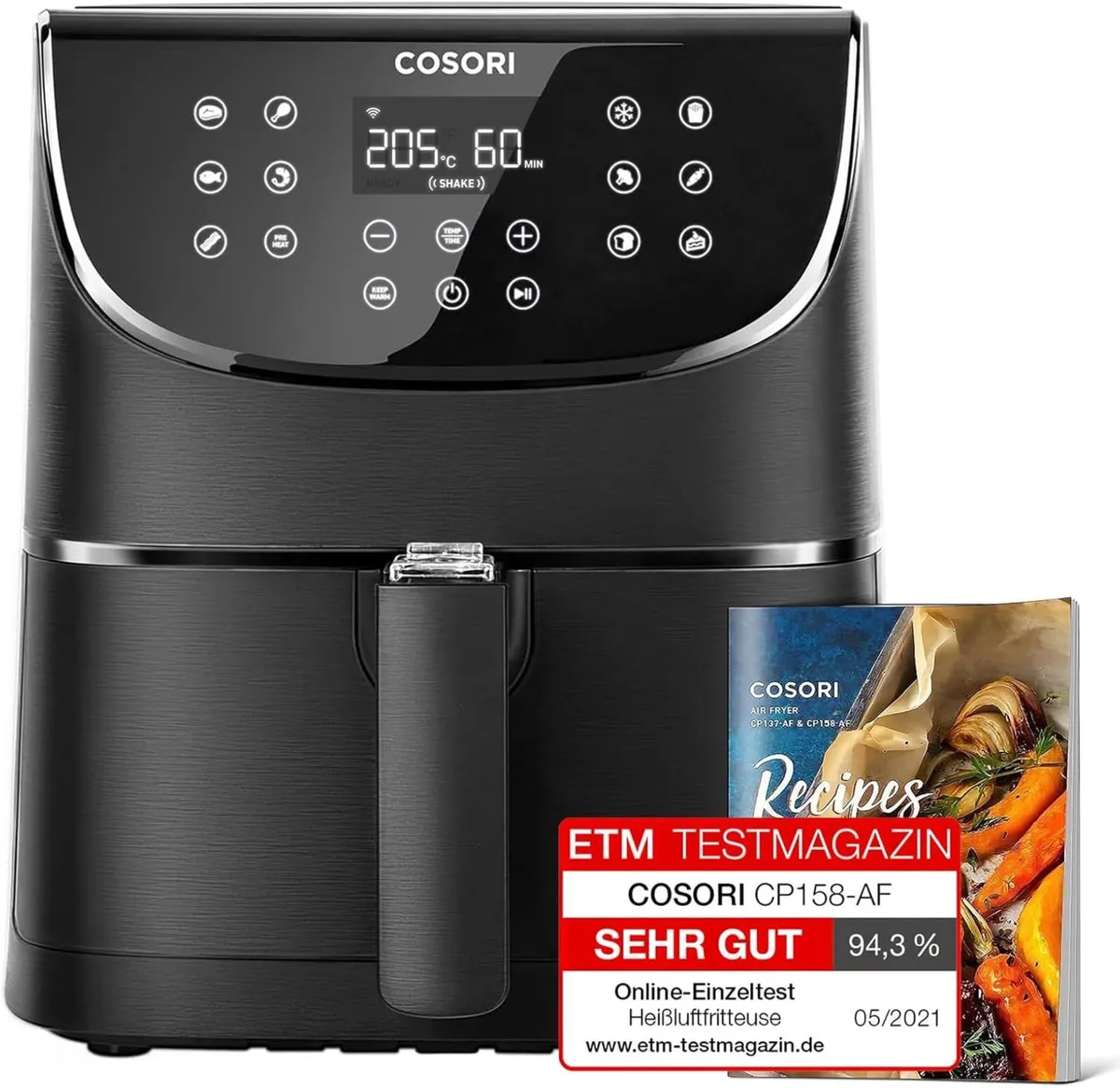 Air Fryer 5.5L Capacity Oil Free Energy - Image 1