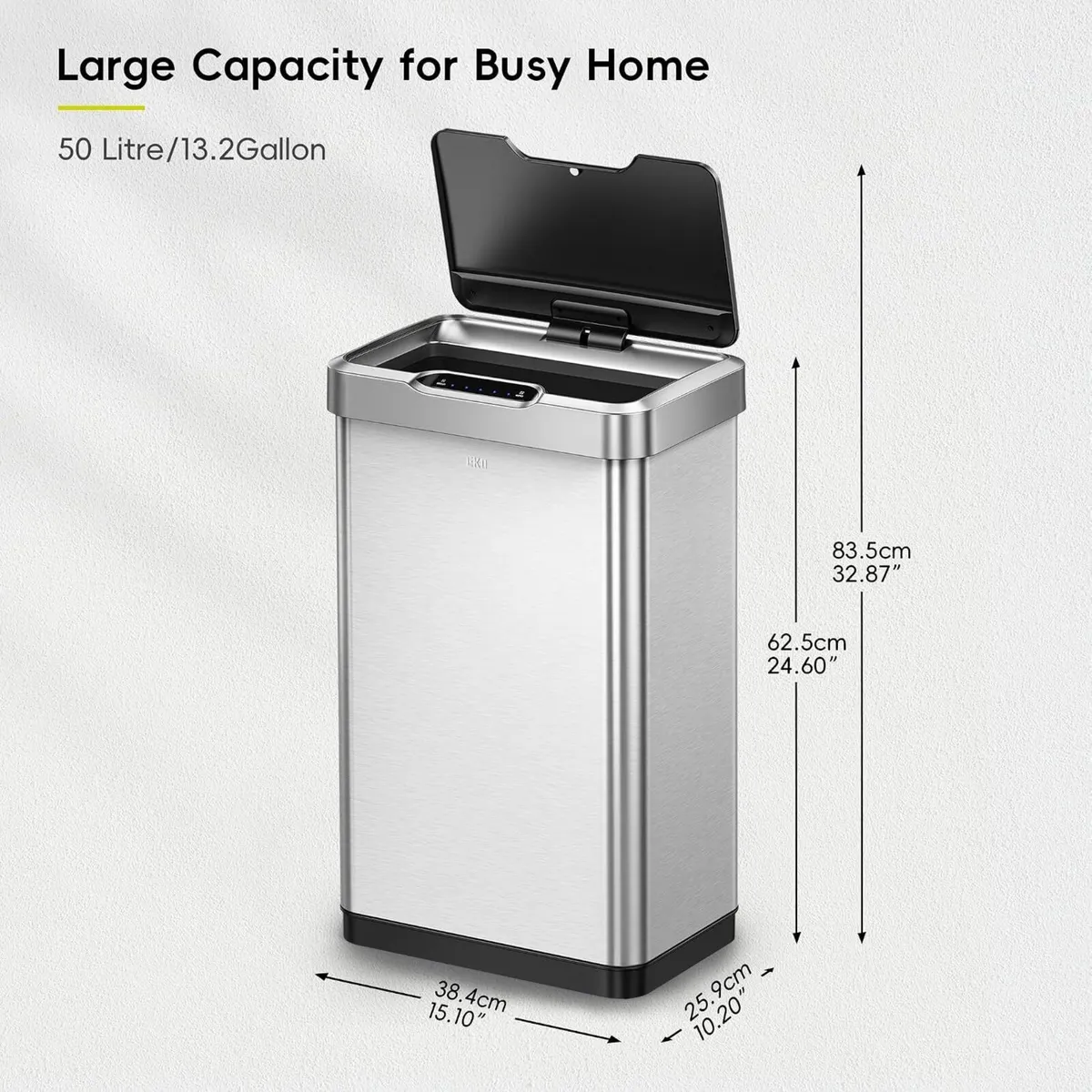 Mirage X 80L Motion Sensor Bin Large Automatic - Image 2