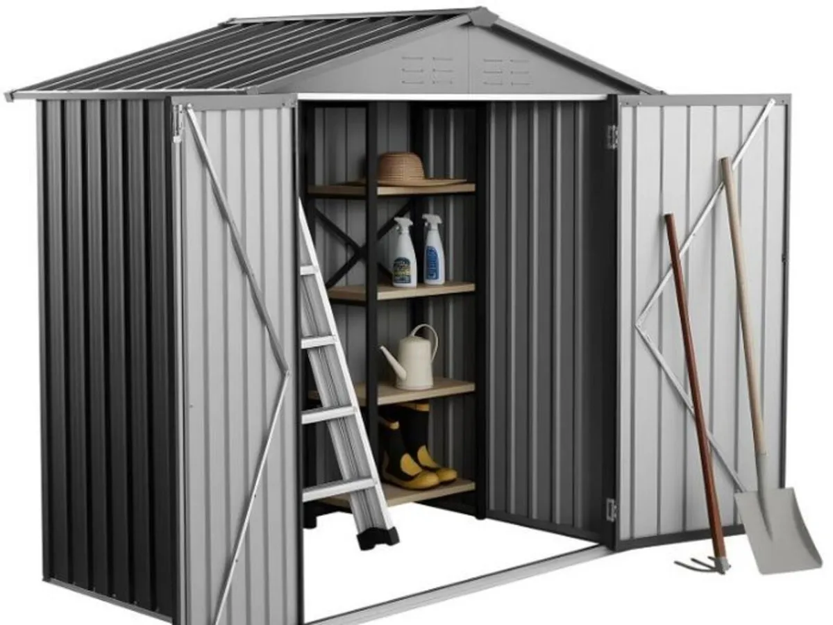 Metal Shed With Double Doors - Image 3