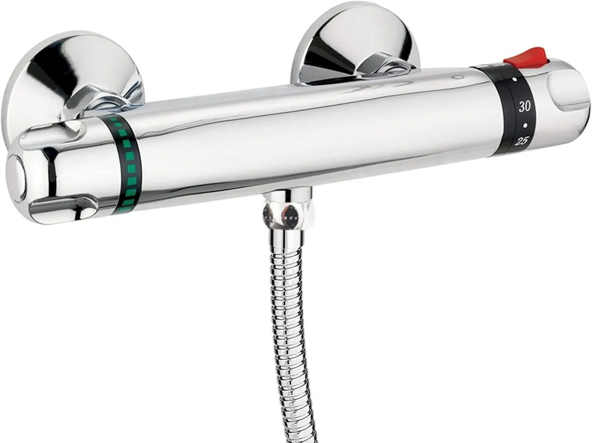 T30 Wall Mounted Valve 1 2" Outlet Thermostatic - Image 1