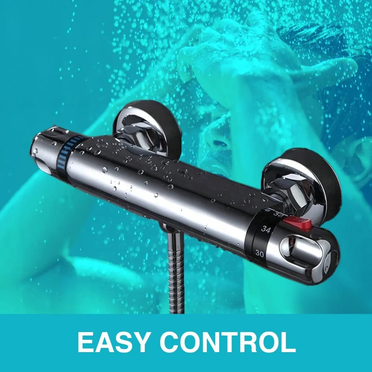 T30 Wall Mounted Valve 1 2" Outlet Thermostatic - Image 4