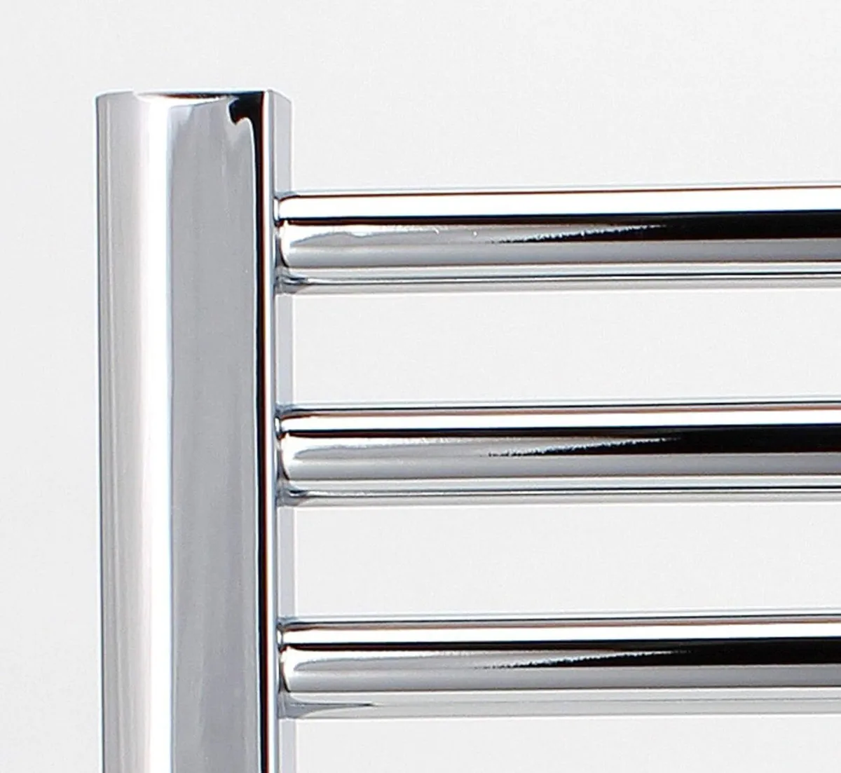 500W X 800h Electric Straight Heated Chrome Towel - Image 2