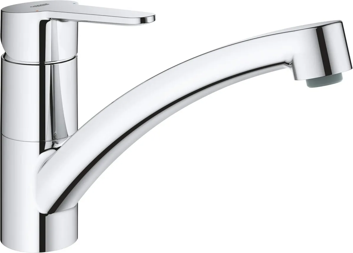 Baueco Single-Lever Sink Mixer 1 2" Chrome - Image 1