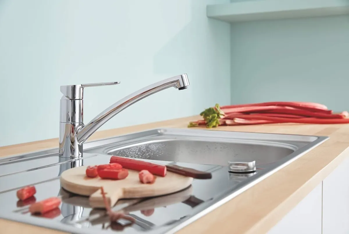 Baueco Single-Lever Sink Mixer 1 2" Chrome - Image 3