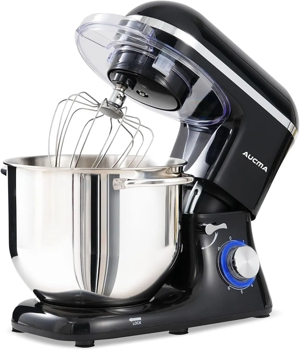 Stand Mixer 6.2L Food Electric Kitchen with Bowl - Image 1