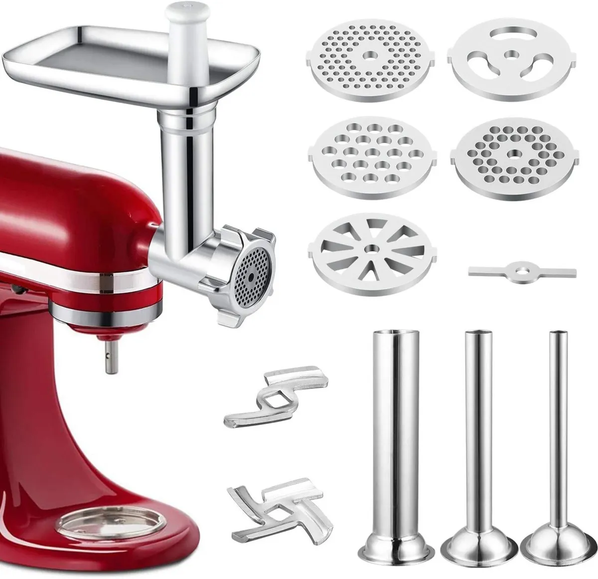 Metal Food Grinder Attachment - Image 1