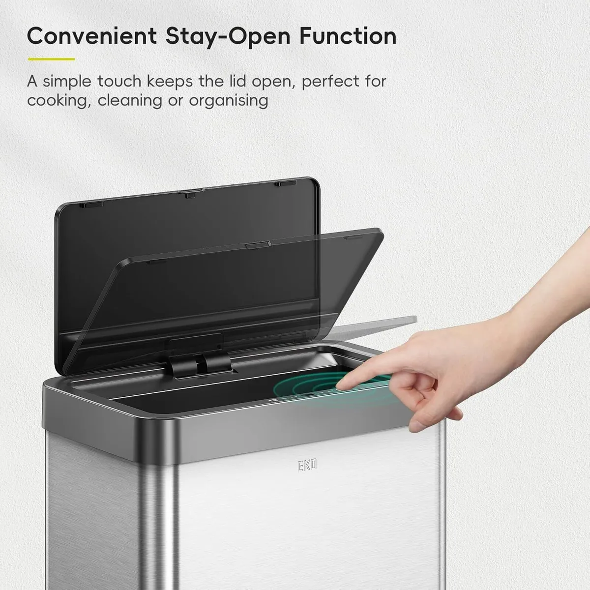 Mirage X 40L Automatic Sensor Kitchen Bin Double - Image 4