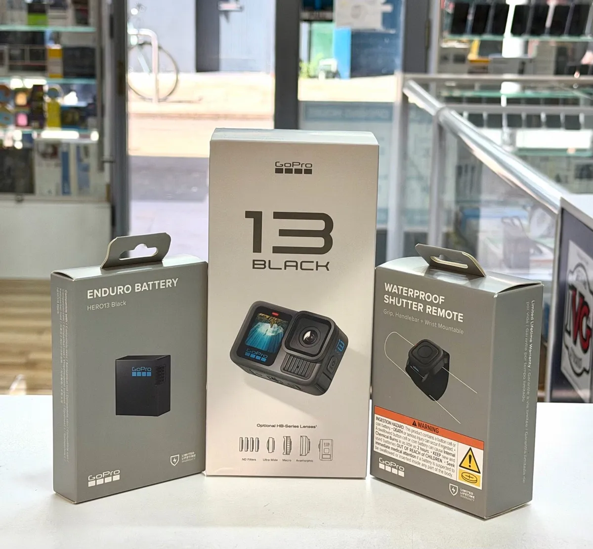 GoPro Hero13 Black 5.3K Action Camera Bundle gopro