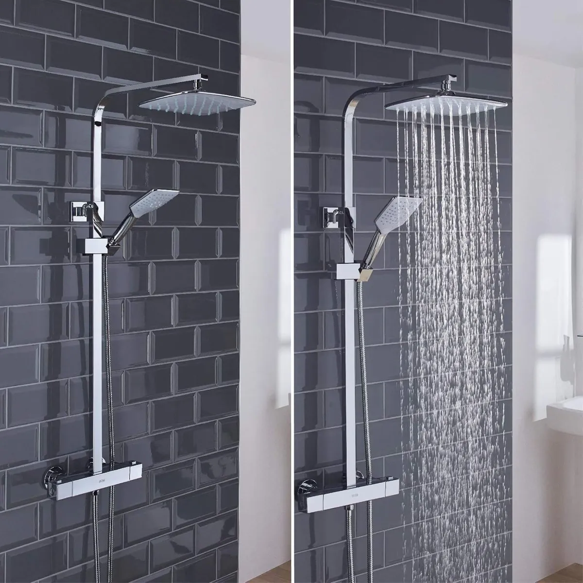 Shxdivctff C Craze Safetouch Rigid Riser Bar Mixer - Image 2
