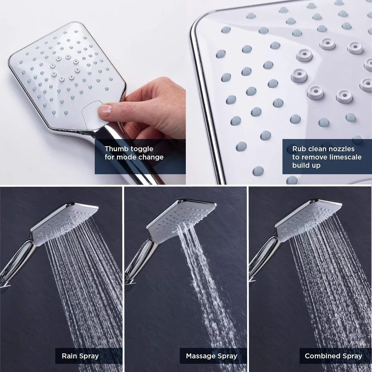 Shxdivctff C Craze Safetouch Rigid Riser Bar Mixer - Image 3