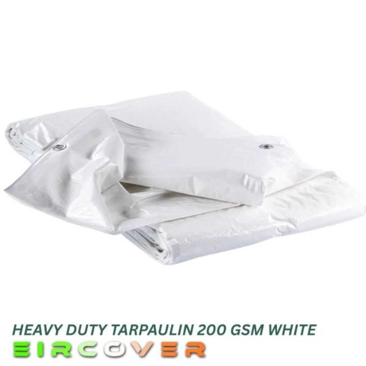 Heavy Duty Tarpaulin 3.5m x 5.5m (12'-18') 200 gsm - Image 3
