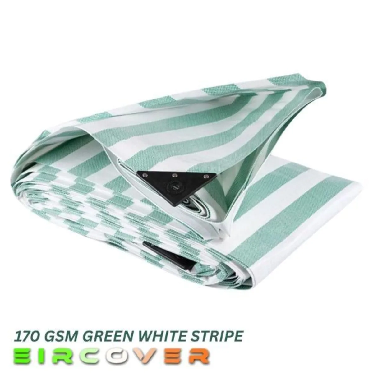 Medium Weight Tarpaulin 7m x 11m (23'-36') 170 gsm - Image 2