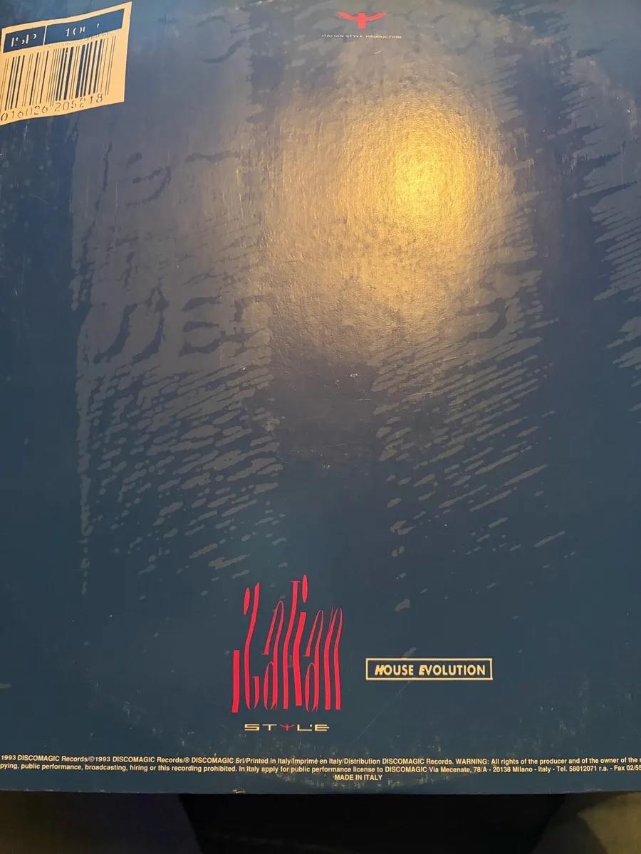 Infinity Dirty Love Italian House vinyl - Image 2