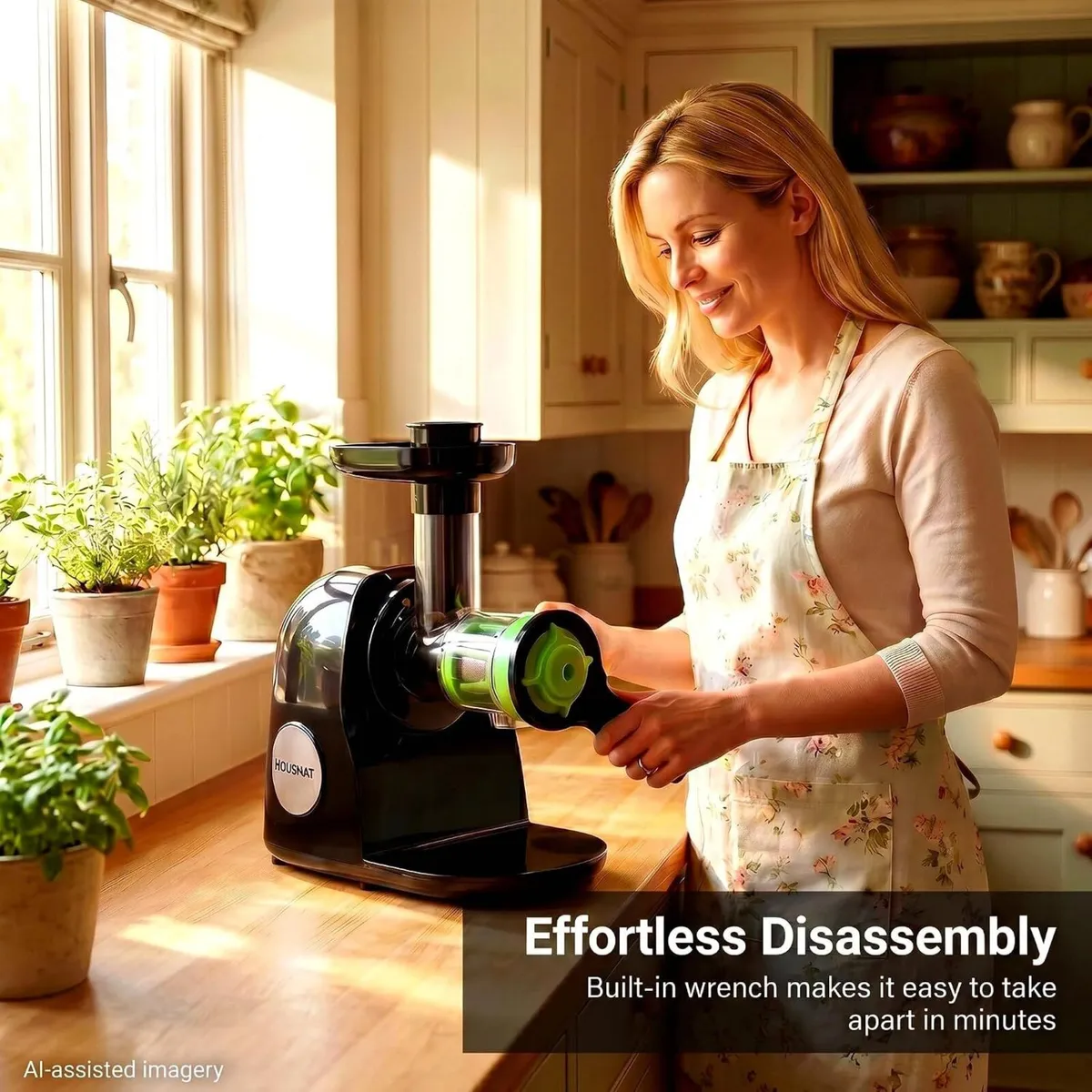 Juicer Machines Slow Masticating Juicers Whole - Image 3