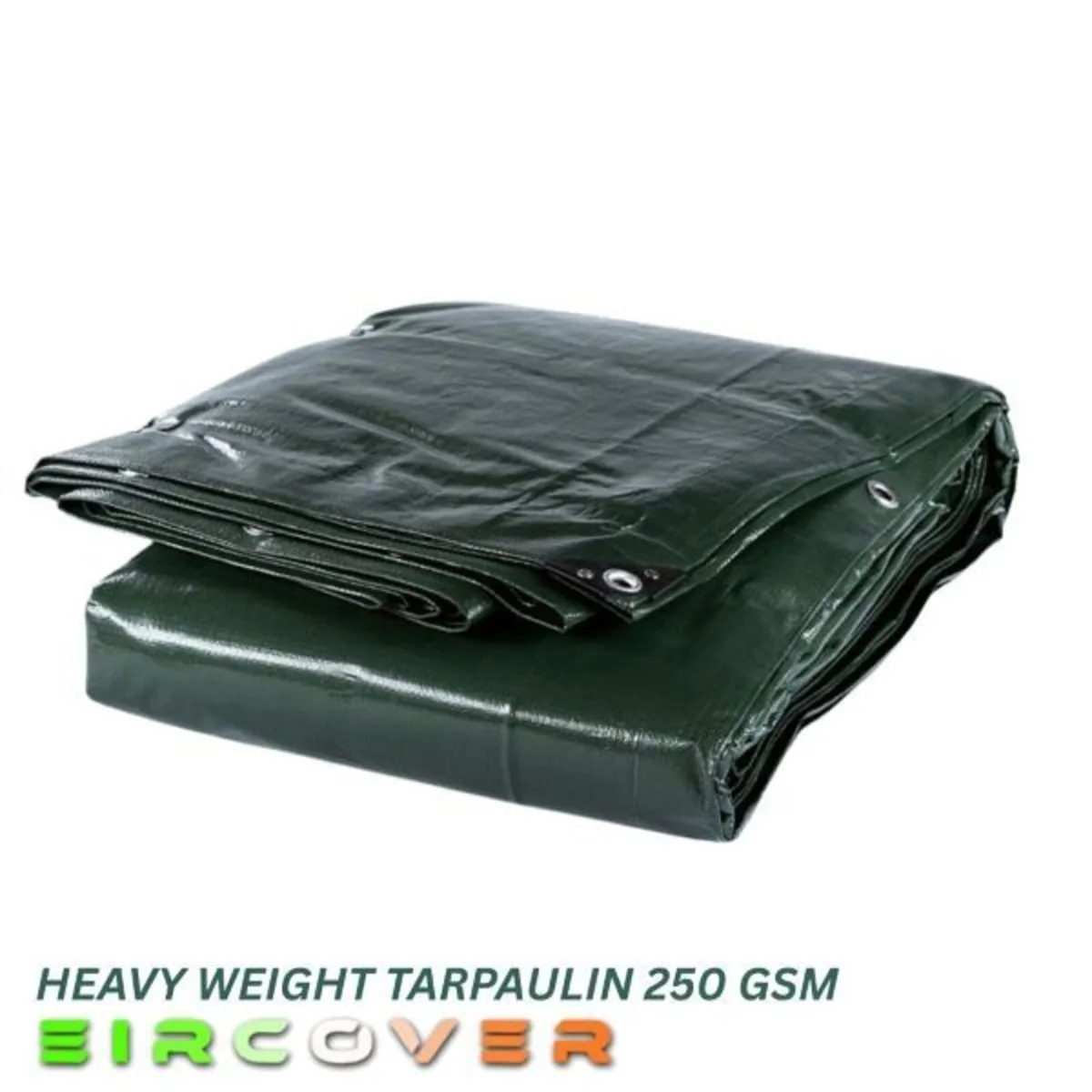 Heavy Weight Tarpaulin 5m x 20m (16' -66') 270 gsm - Image 4