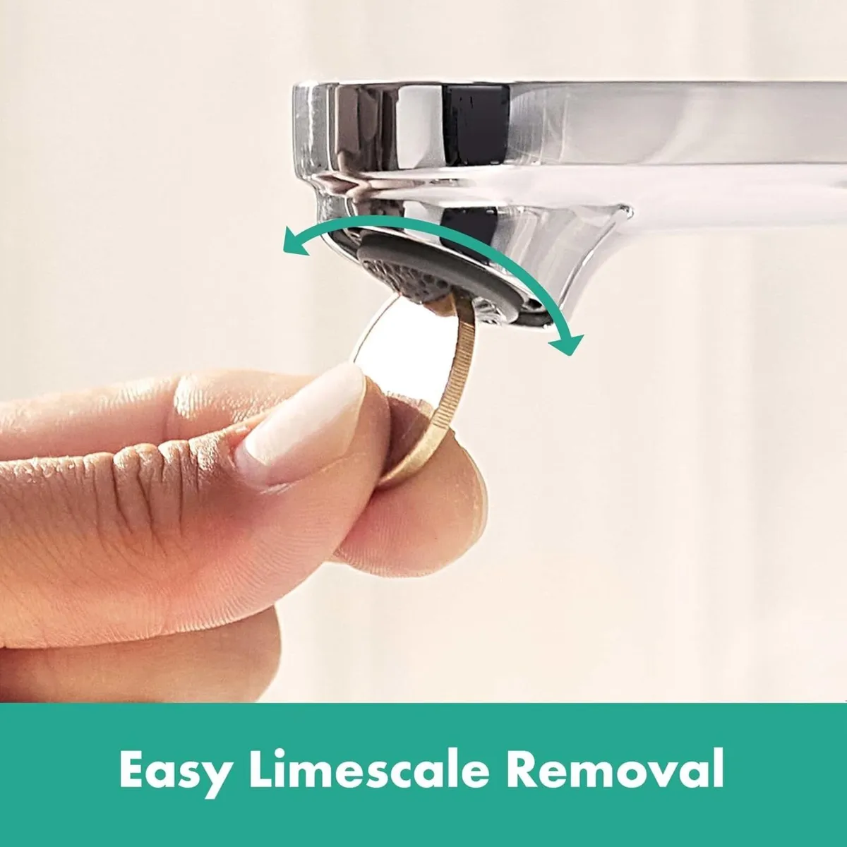 Rebris S Basin Mixer Tap 80 Energy-Saving Without - Image 3