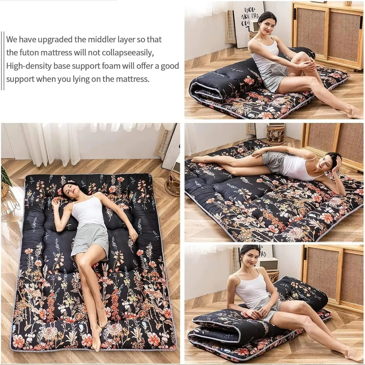 Floor Futon Mattress Thicken Tatami Mat Sleeping - Image 3