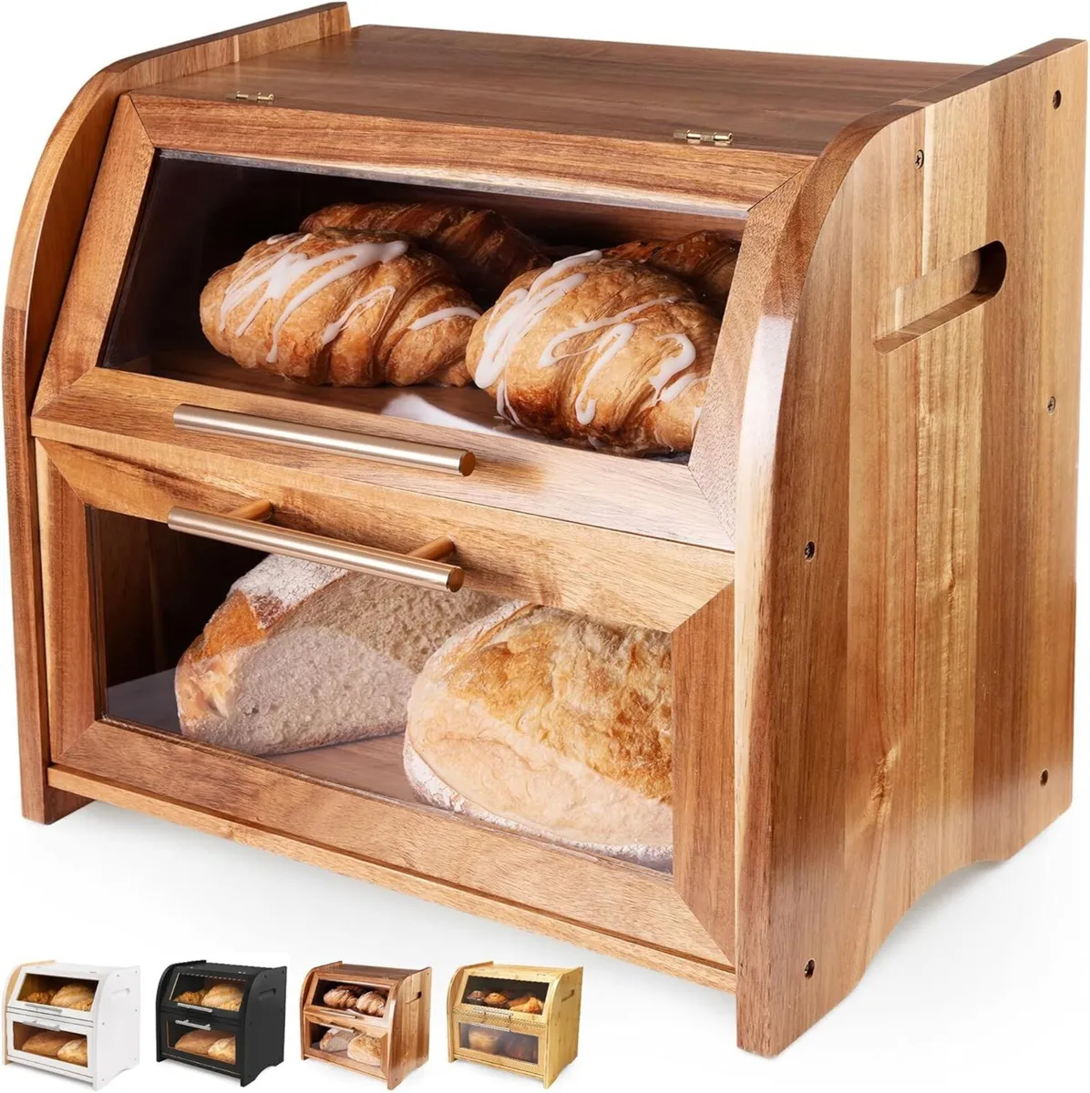 Arise Stylish Bread Bin for Kitchen Countertop - Image 1