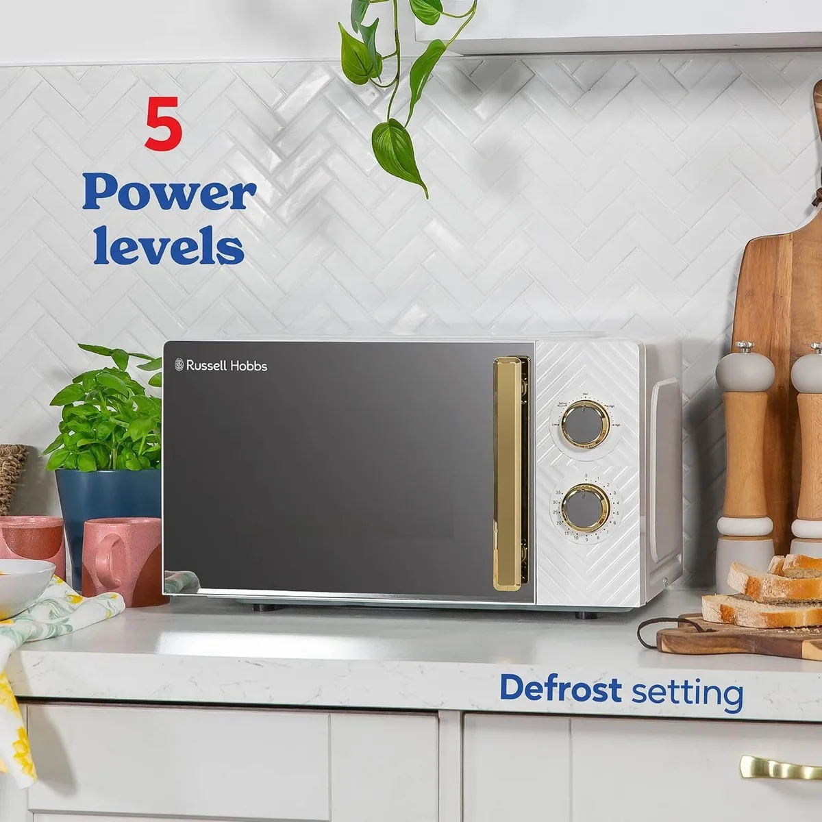 17 Litre 700W Solo Manual Microwave with Groove - Image 4