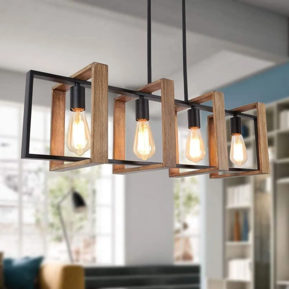 Kitchen Island Lighting 4 Light Dining Room - Image 1
