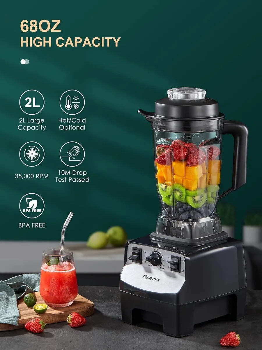 Blender 2000W Jug with 2L Tritan Jar 8 - Image 4