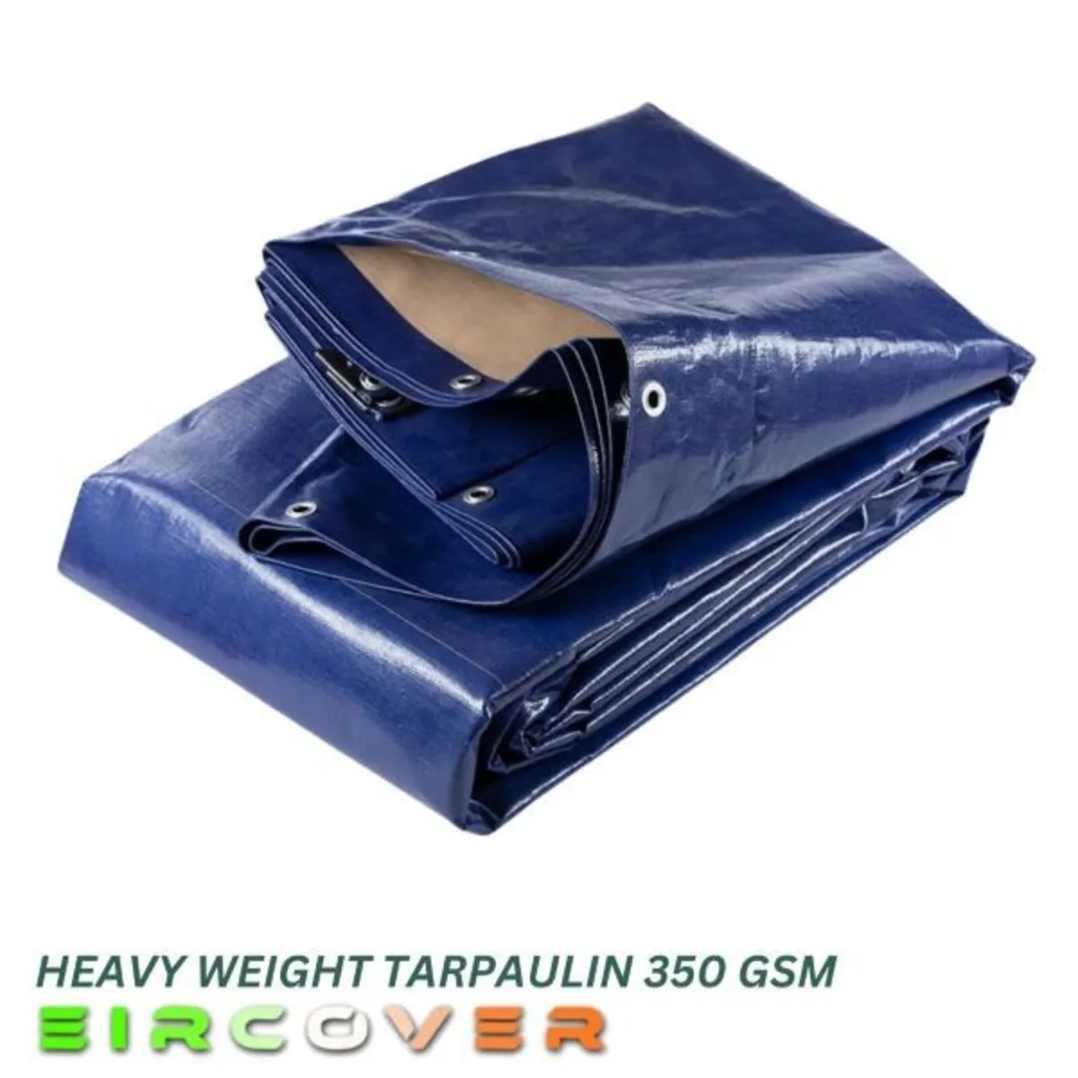 Heavyweight Tarpaulin cover 9m x 16m  350 gsm - Image 2