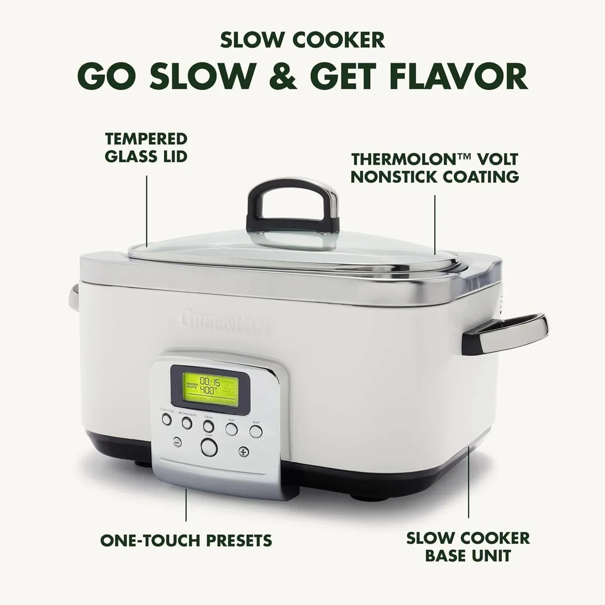 Elite 8-In-1 Programmable 6L Electric Slow Cooker - Image 4