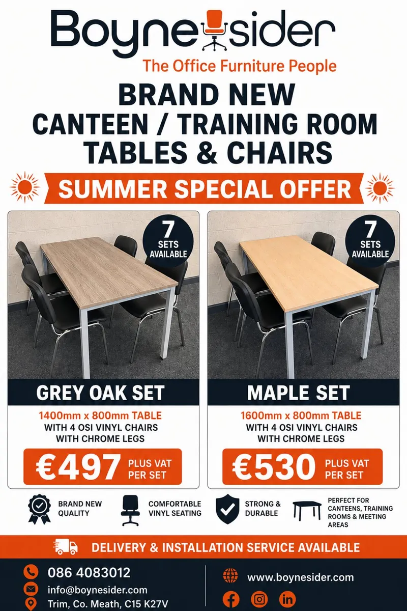 Canteen Tables/ training room tables - Image 1