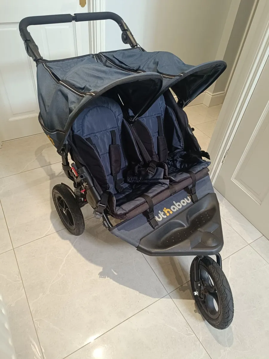 Out 'n' About Nipper Double Buggy - Image 1