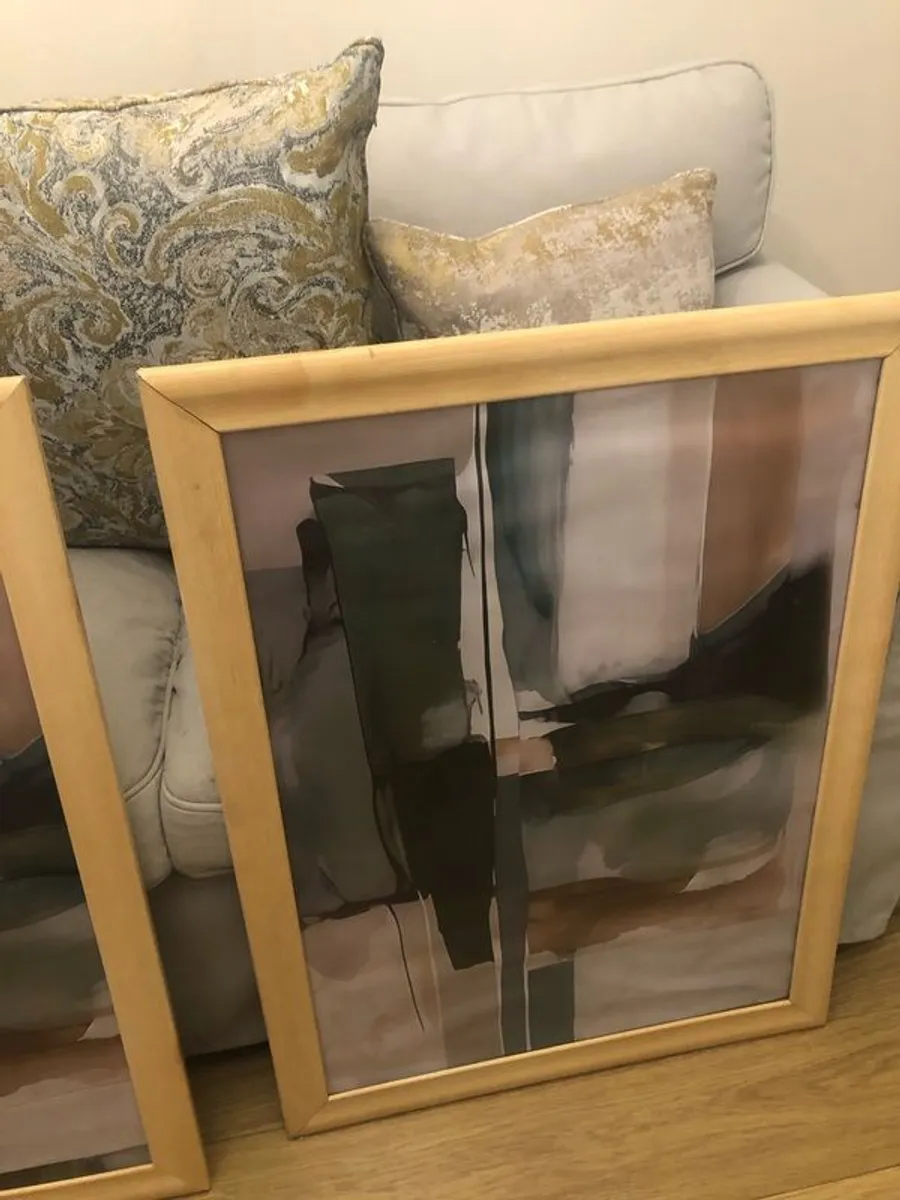 wall framed art - Image 1